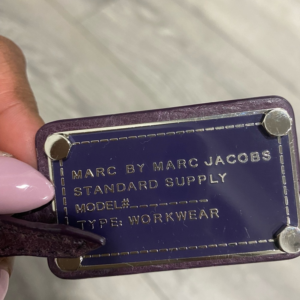 Marc by Marc Jacobs Purple Handbag - Picture 3 of 7